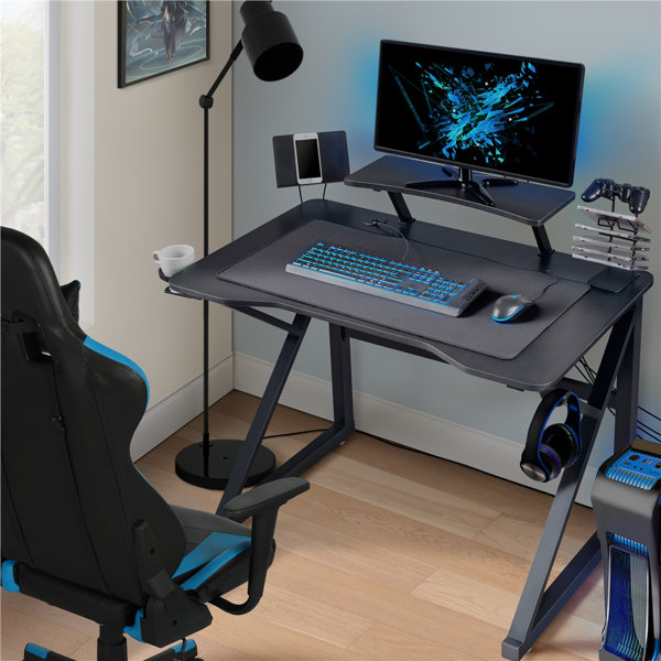 Typhoon pro 1200mm led deals gaming desk black